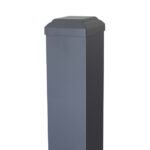 Aluminium fence post 100x100x2500mm_1