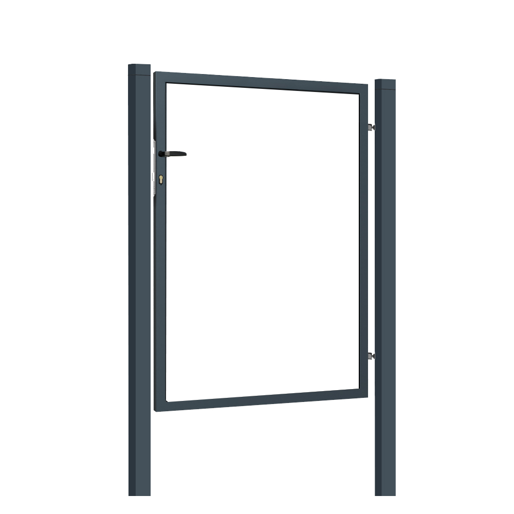 Frame for single-wing gate 1000x1200mm steel_1 Frame for single-wing gate 1000x1200mm steel_1