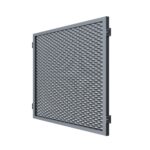 Aluminium Fence panel 2000x1500mm expanded metal_1