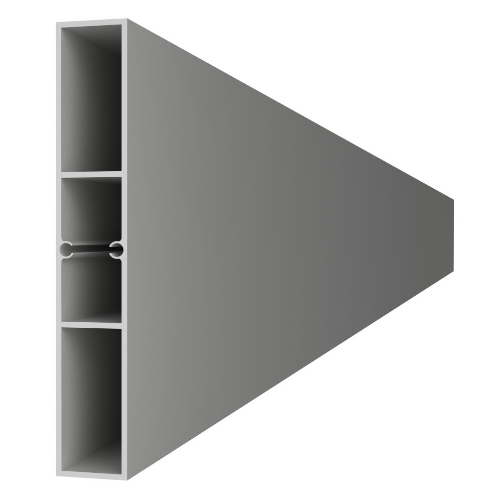 Aluminium profile 120x19 Aluminium profile 120x19