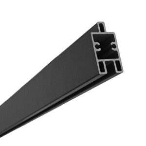 Aluminum partition strip bottom