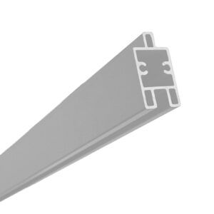 Aluminum partition strip bottom/decorative