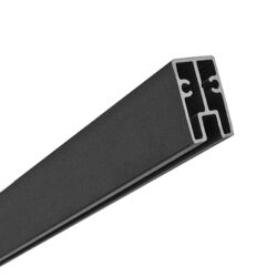 Aluminum partition strip bottom/top