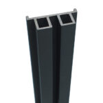 Aluminum strip for decor. panel 1750mm anthracite_1