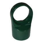 Brace loop cap AlPVC D48/48mm green_1