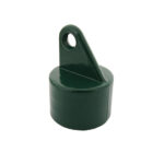 Brace railend cap AlPVC D38mm green_1