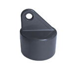 Brace railend cap AlPVC D48mm anthracite_1