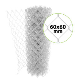 Chain-link fence Zn 60x60mm 1mx25m_1