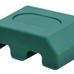 Clamp for post 40x60mm PVC green_1