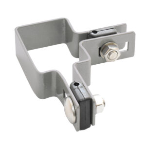 Corner clamp ZnPVC 60x40mm grey_1