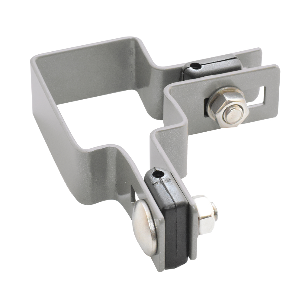 Corner clamp ZnPVC 60x40mm grey_1