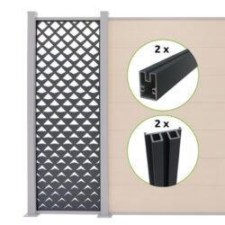 Decorative panel with accessories 620x1820mm_1