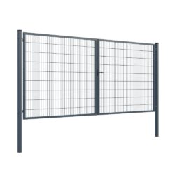 Double Wing  gate Square ZnPVC 4000x1800mm