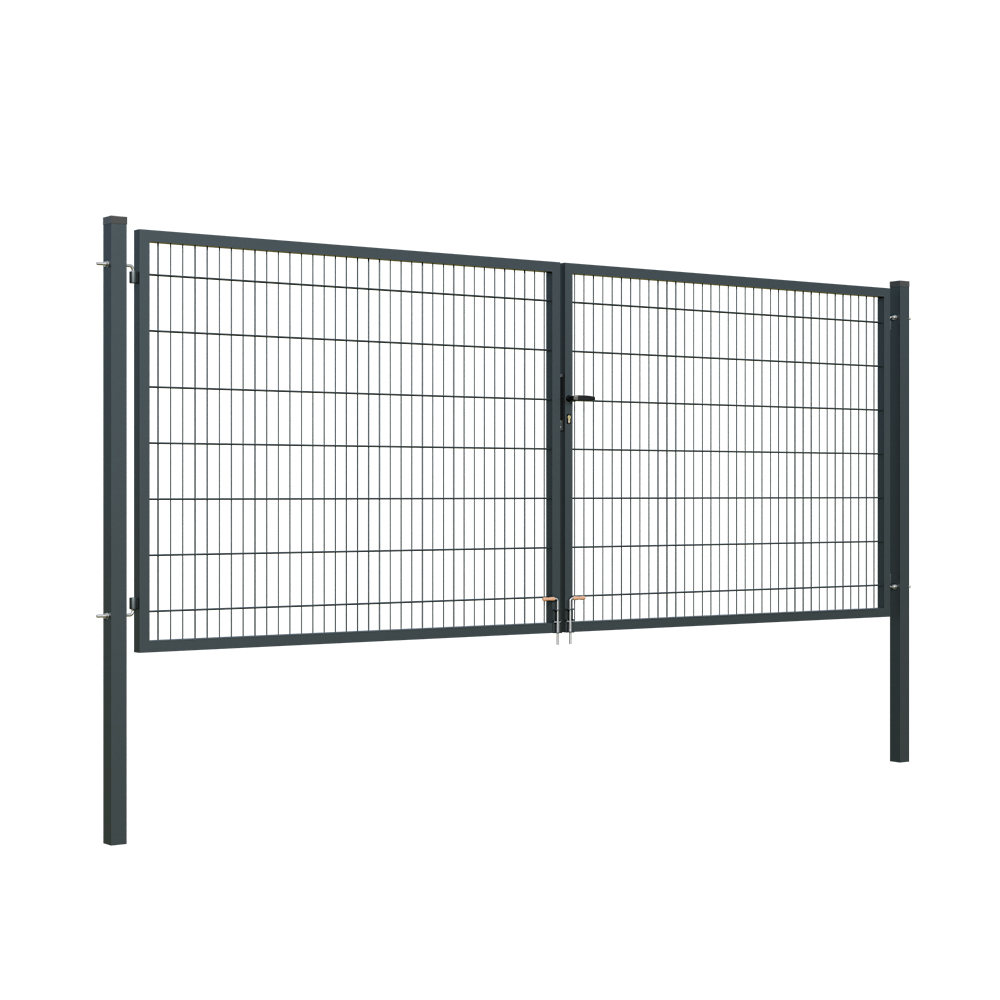 Double gate 2D BOX ZnPVC 4000x1500mm Double gate 2D BOX ZnPVC 4000x1500mm