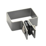 End clamp ZnPVC 60x40mm grey_1