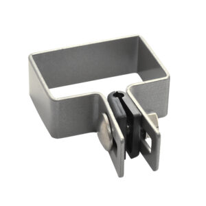 End clamp ZnPVC 60x40mm grey_1