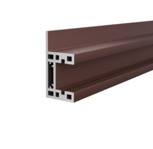 "F" profile 1850mm for fence mounting