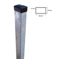 Fence post 60x40mm Zn 1800mm_1