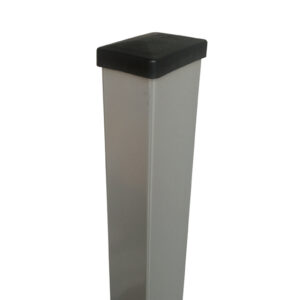 Fence post 60x40mm ZnPVC 2500mm gray_1