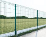 Fence post 60x40mm ZnPVC 3000mm green_2