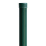 Fence post D38mm ZnPVC 2500mm green_1