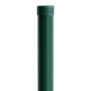 Fence post D48mm ZnPVC 2200mm green_1