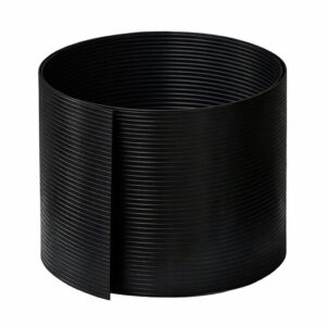 Fence strip PP black 190mm