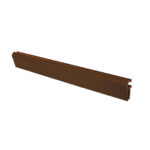 Fence strip clip PP brown 190mm_1