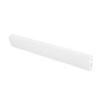 Fence strip clip PP white 190mm_1