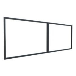 Frame for double-wing gate 4000x1500mm aluminum_1