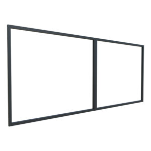 Frame for double-wing gate 4000x1800mm aluminum_1