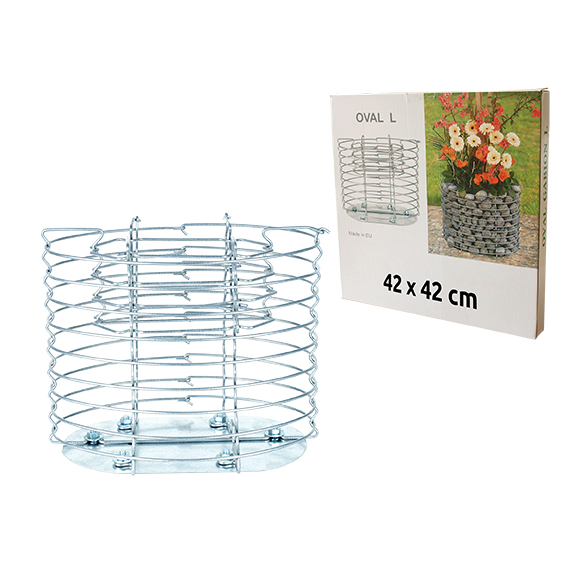 Garden gabion - flowerpot Garden gabion - flowerpot