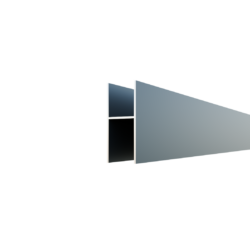 "H" profile 1750mm for vertical fence mounting