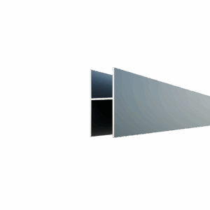 "H" profile 1750mm for vertical fence mounting