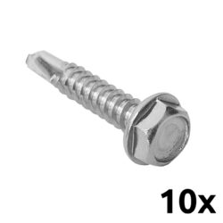 Hexagon head drilling screw DIN7504 4