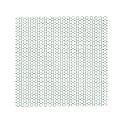 Hexagonal wire mesh ZnPVC RAL 6005 1000mm_1