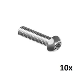Hexalobular socket screw M5x20 DIN7380 A2 10pcs/pa_1