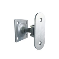 Hinge adjustable M16 with flange 80x80mm_1