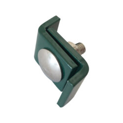 Joining clip for weldmesh panel ZnPVC green_1