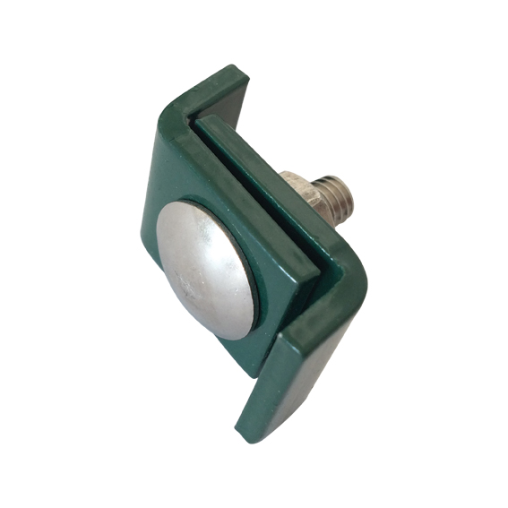 Joining clip for weldmesh panel ZnPVC green_1