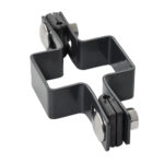 Middle clamp ZnPVC 60x40mm anthracite_1