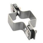 Middle clamp ZnPVC 60x40mm grey_1