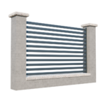 Modular Aluminium Fencing 1200mm MIA 50-A_2