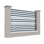 Modular Aluminium Fencing 1200mm MIA 50-A2S_2