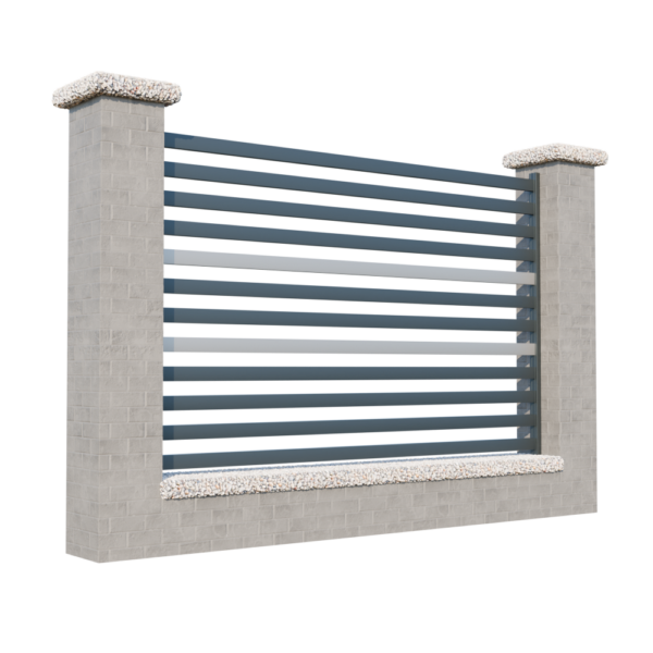 Modular Aluminium Fencing 1200mm MIA 50-A2S_2