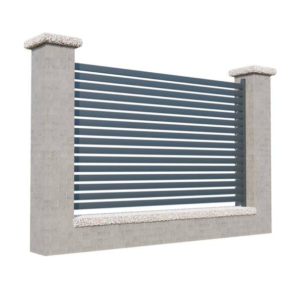 Modular Aluminium Fencing 1200mm SIA 50-A_2