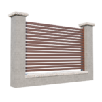 Modular Aluminium Fencing 1200mm SIA 50-H_2