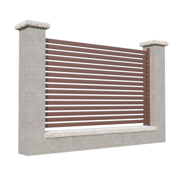 Modular Aluminium Fencing 1200mm SIA 50-H_2