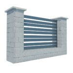 Modular Aluminium Fencing 1200mm TIA 100-A_3