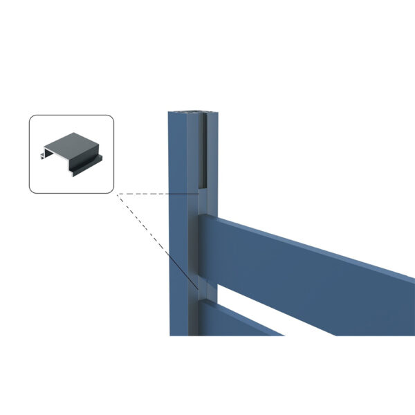Modular Aluminium Fencing 1200mm TIA 100-A_4